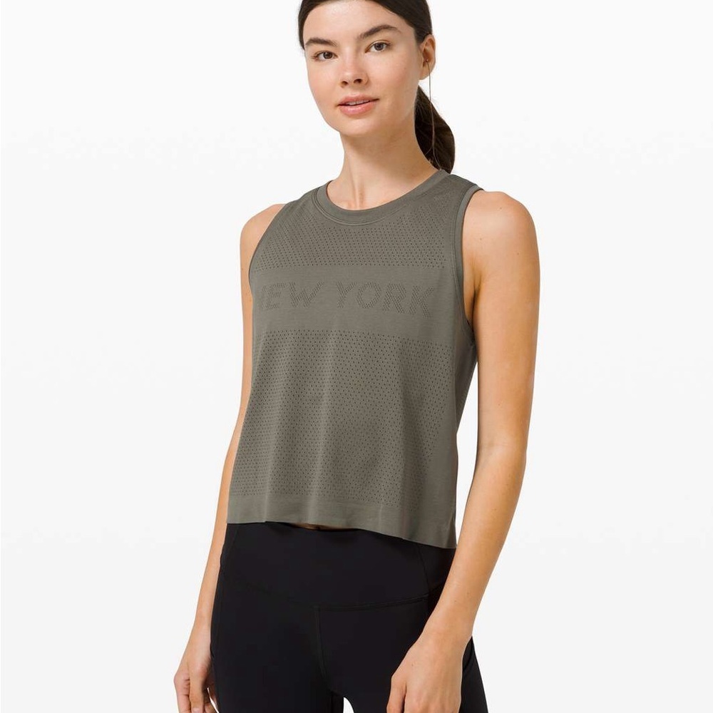 Lululemon Swiftly Breath Crop Tank New York